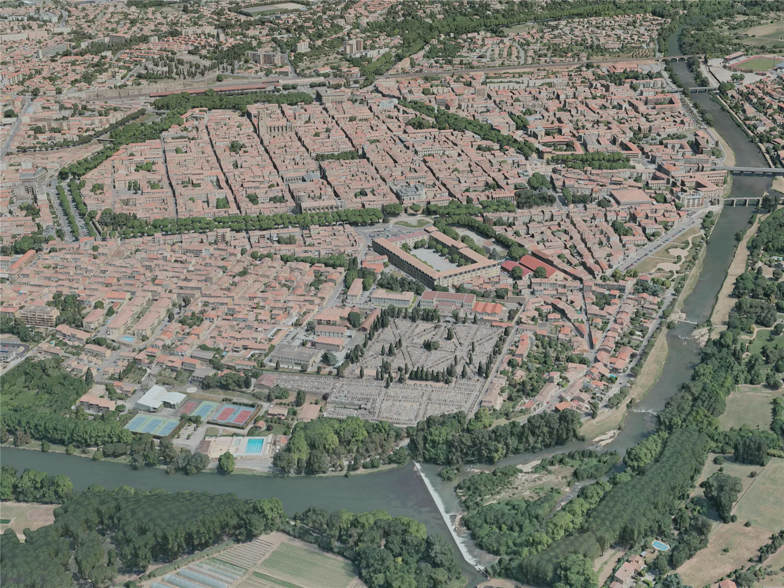 Carcassonne City, France (2021) 3D Model