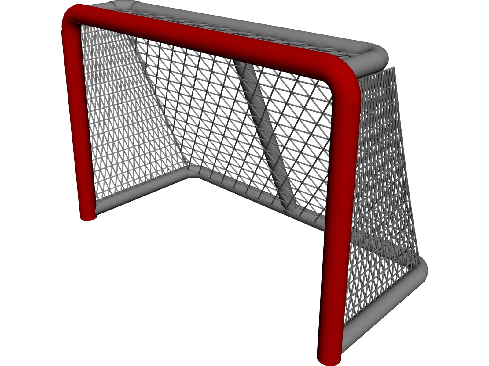 Hockey Goal 3D Model