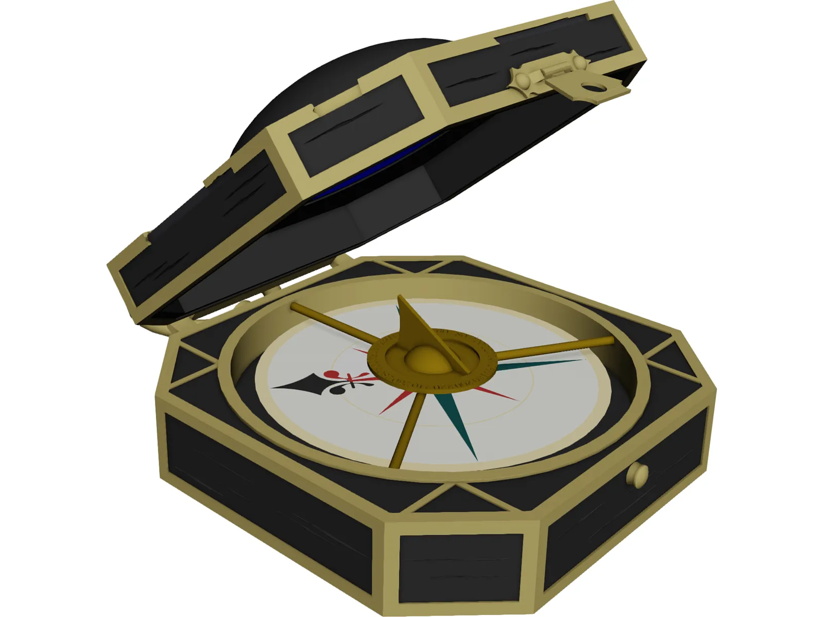 Compass Jack Sparrow 3D Model