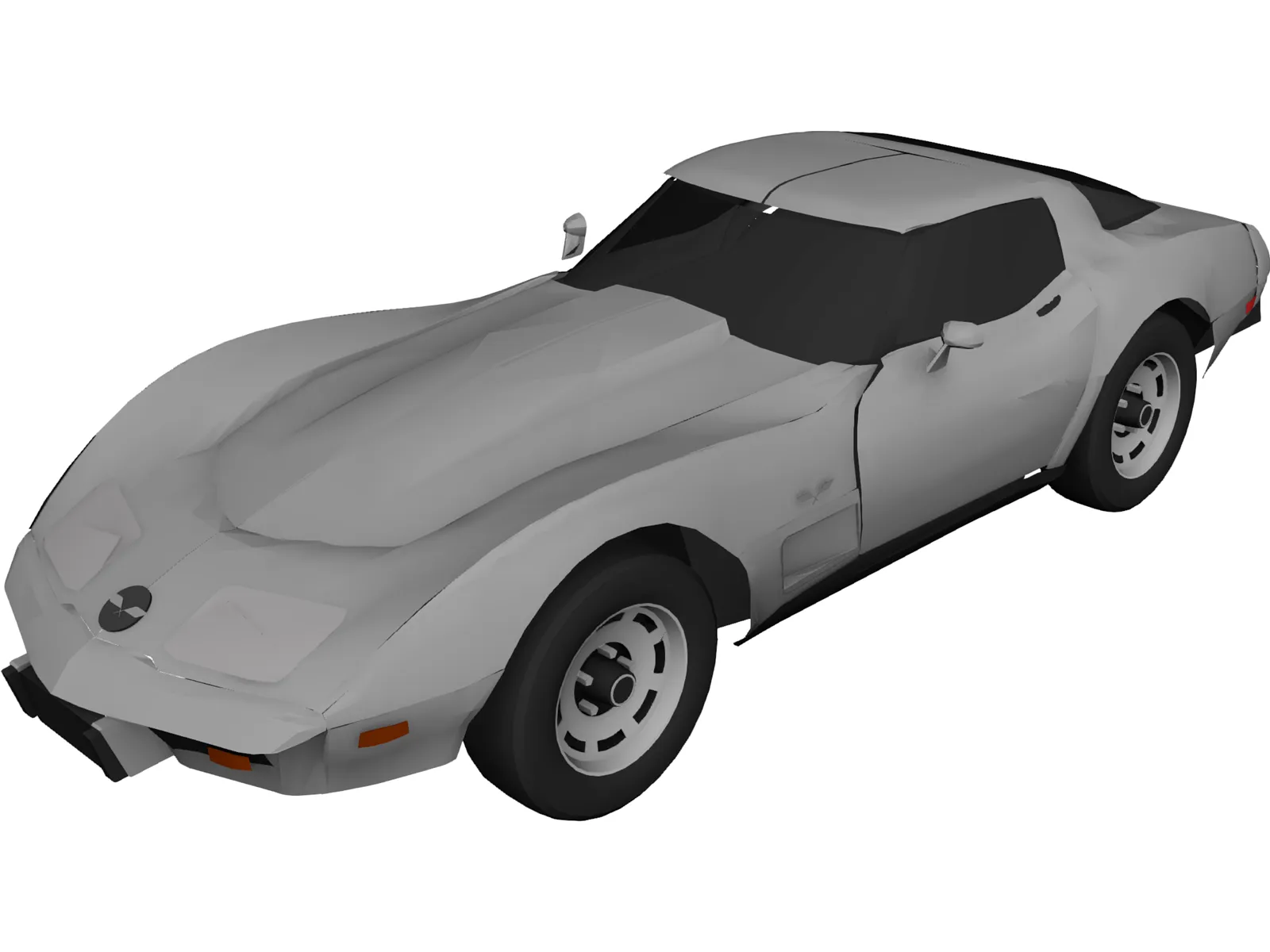 Chevrolet Corvette (1979) 3D Model