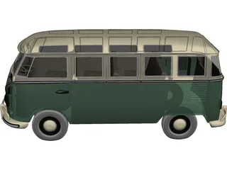 Volkswagen Transporter T1 3D Model