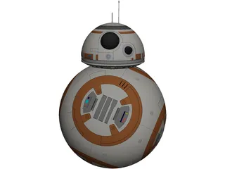 BB-8 Star Wars CAD 3D Model