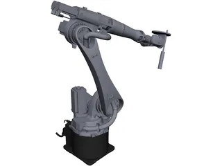 Kuka KR12 6-Axis Robot CAD 3D Model