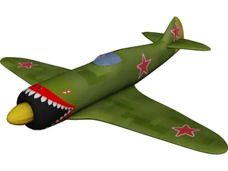 Lavochkin La-5 3D Model