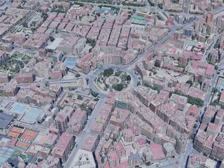 Murcia City, Spain (2019) 3D Model