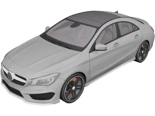 Mercedes-Benz CLA 250 (2013) 3D Model
