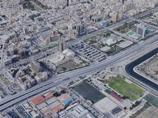 Tunis City, Tunisia (2023) 3D Model