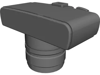 Camera Photo CAD 3D Model