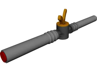 Subsoiler CAD 3D Model