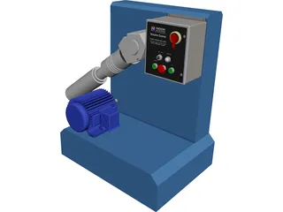 Cryogenic Pump CAD 3D Model
