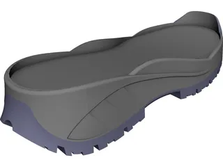 MPP Shoe Sole CAD 3D Model
