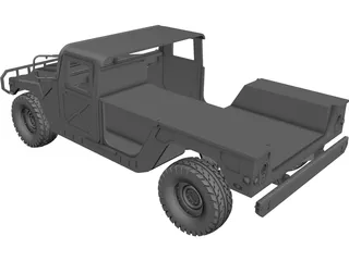 Hummer H2 CAD 3D Model