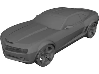 Chevrolet Camaro (2010) CAD 3D Model