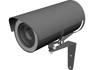 Security Camera Canon 3D Model