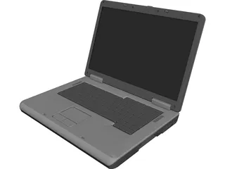 Laptop CAD 3D Model