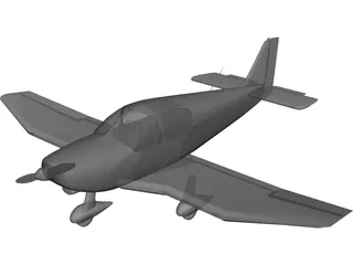 Robin DR400 3D Model