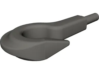 Hook CAD 3D Model