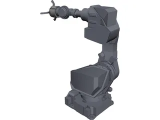 Fanuc 710 Robot CAD 3D Model