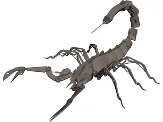 Cyber Scorpion 3D Model