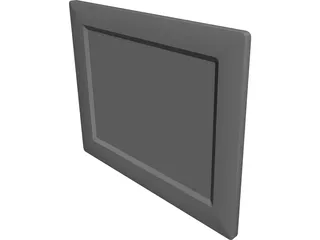 Digital Photo Frame 8 Inch CAD 3D Model