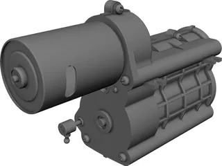 Tamiya Gear Box CAD 3D Model