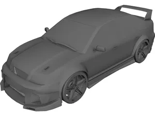 Volkswagen Bora RS [Tuned] 3D Model