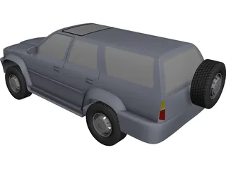 Toyota Hilux CAD 3D Model