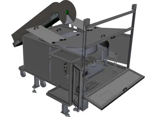 Vibratory Bowl Feeders CAD 3D Model