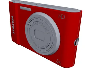 Samsung Photo Camera CAD 3D Model