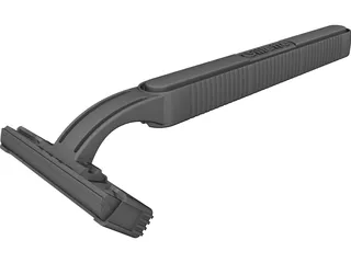 Gillette Razor CAD 3D Model