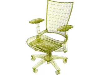 Allsteel Chair 9 3D Model