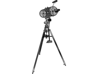 Electronic Telescope 3D Model