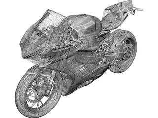 Ducati Panigale 1299 3D Model
