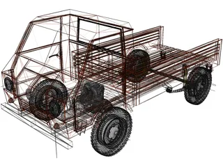 Volkswagen DMG Trakbayan 3D Model