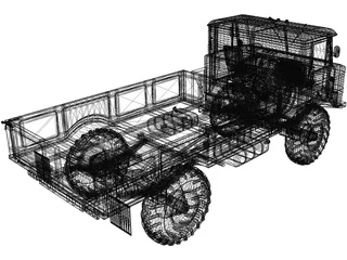 GAZ-66 3D Model