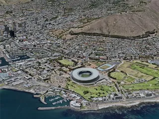 Cape Town City Bowl, South Africa (2019) 3D Model