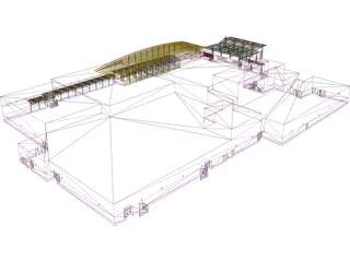 Casa Grande Union High School Auditorium 3D Model