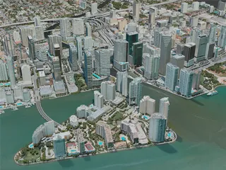 Miami City, USA (2020) 3D Model