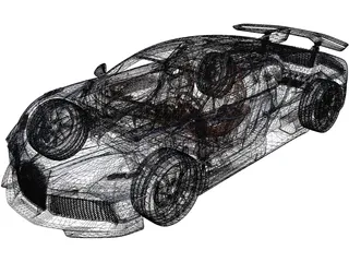 Bugatti Divo (2020) 3D Model