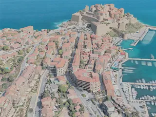 Calvi City, France (2021) 3D Model