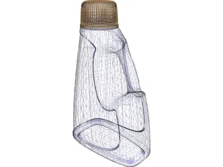 Detergent Bottle 3D Model