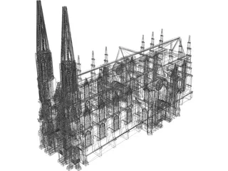 Cathedral Saint Patricks  3D Model