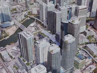 Miami City, USA (2023) 3D Model