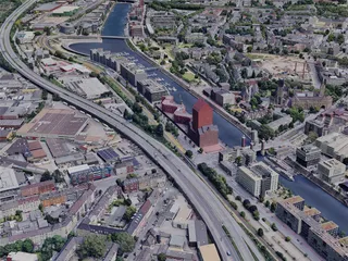 Duisburg City, Germany (2023) 3D Model