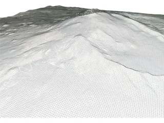 Mount Etna 3D Model