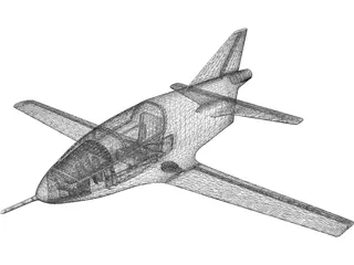 Bede BD-5J Micro Jet 3D Model
