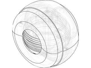 Gyroscope 3D Model