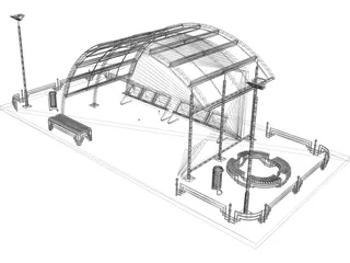 Building Compound 3D Model