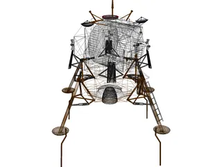 Apollo Lunar Module LEM 3D Model