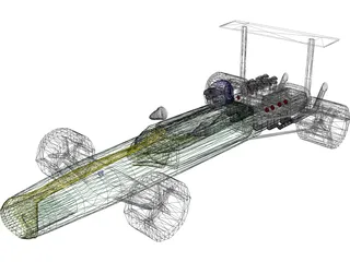 F1 Lotus 3D Model
